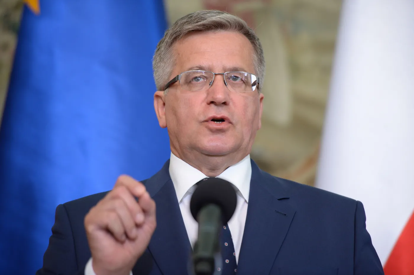 Msza w intencji Komorowskiego. "W podziękowaniu za służbę narodowi"