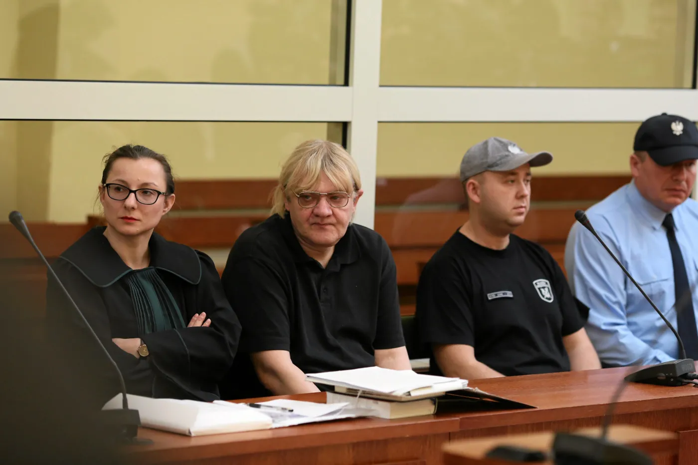 Mariusz Trynkiewicz w czasie procesu