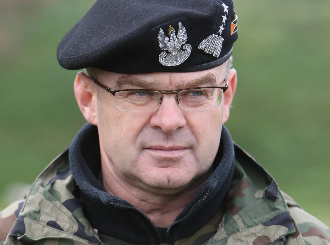 Gen. Waldemar Skrzypczak jeszcze jako Dowódca Wojsk Lądowych. Zdjęcie z 2008 roku