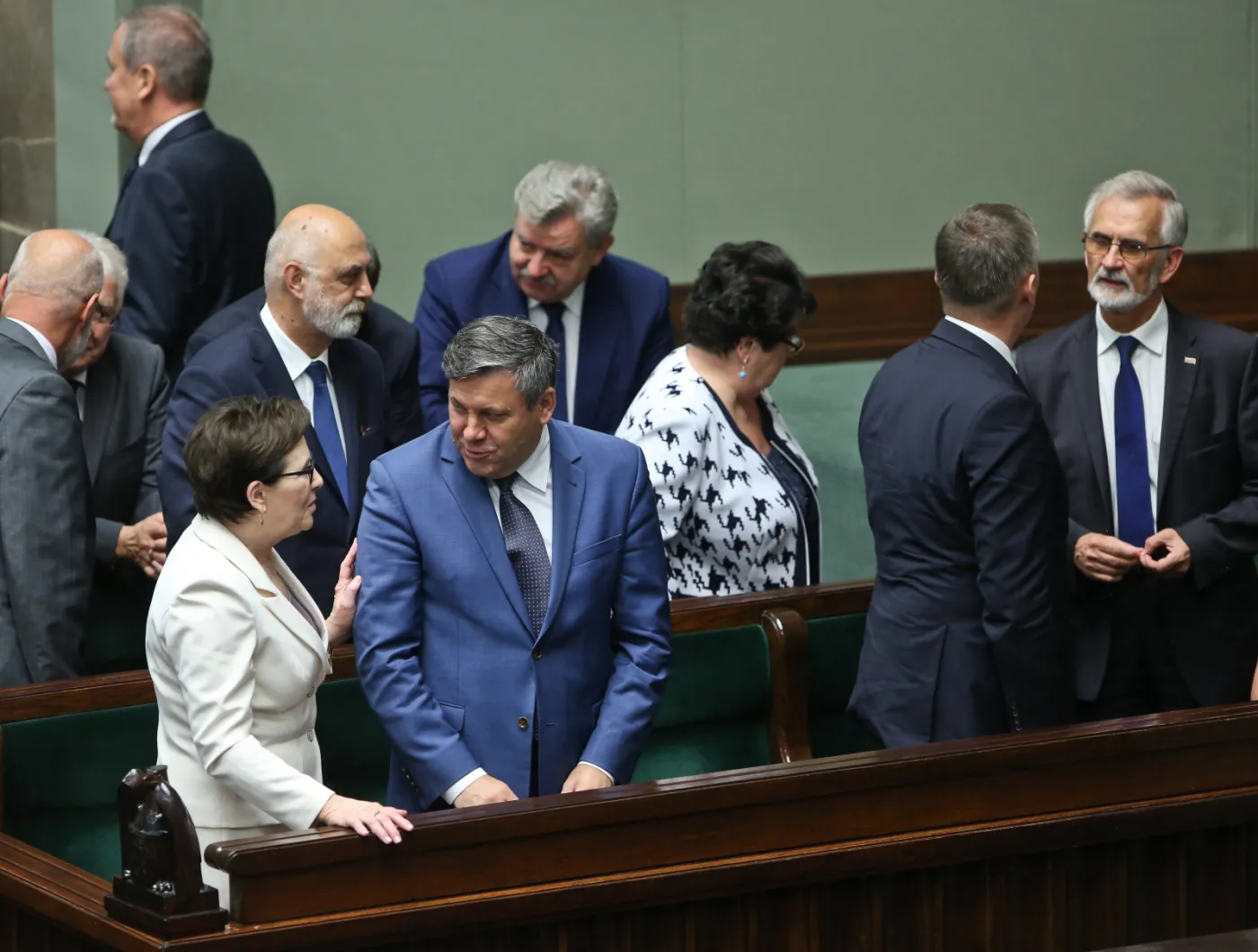 Ewa Kopacz i jej rząd w Sejmie
