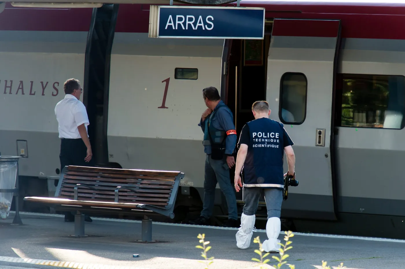 Strzały w pociągu. Atak terrorystyczny?