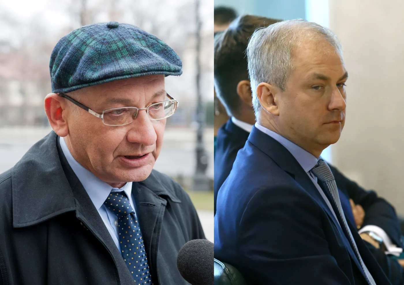 Ludwik Dorn i Grzegorz Napieralski