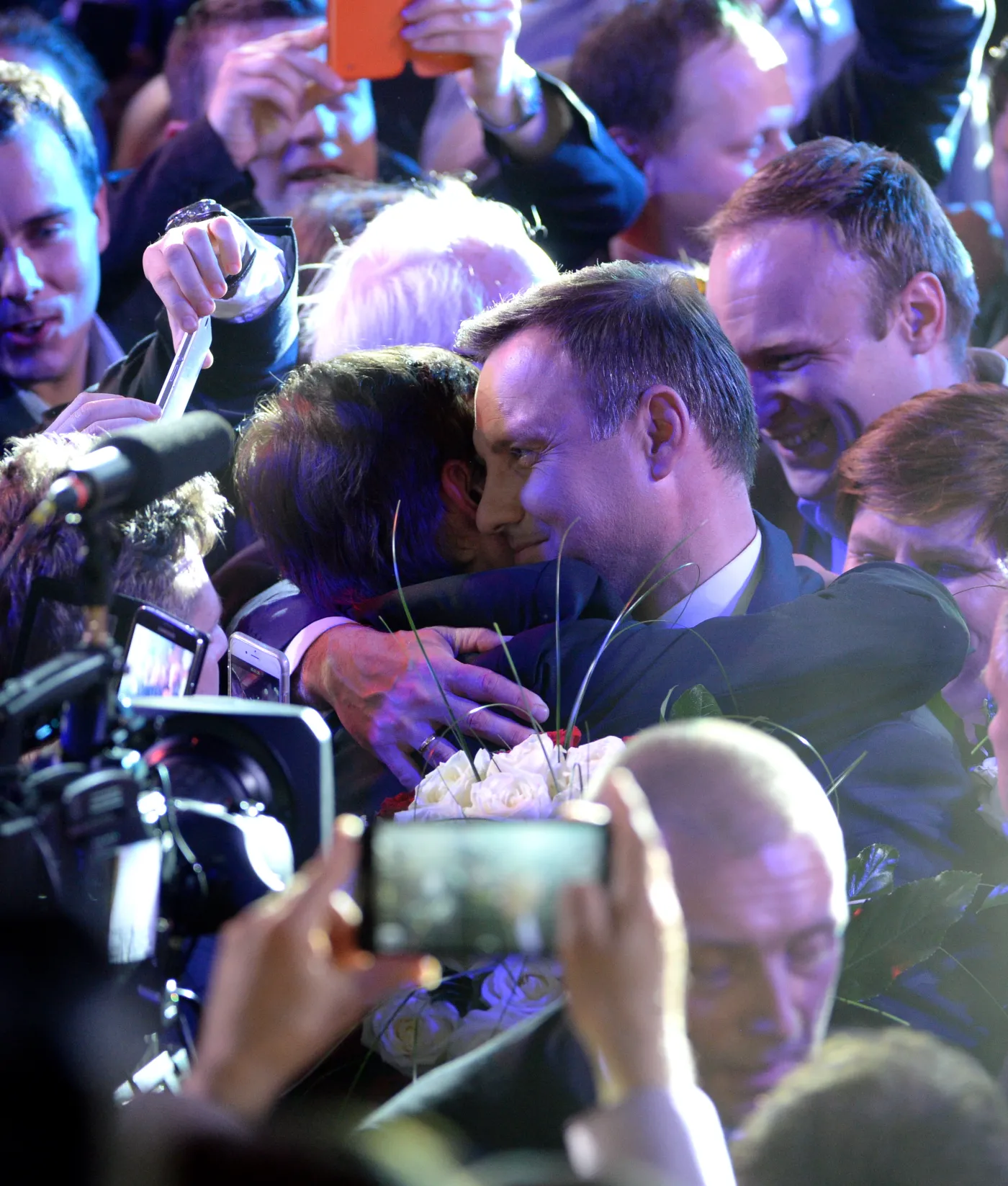 Andrzej Duda w sztabie wyborczym