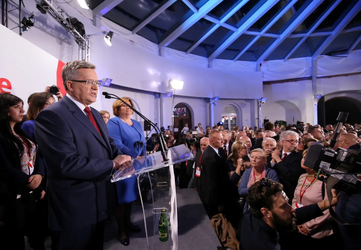 Wieczór wyborczy Bronisława Komorowskiego