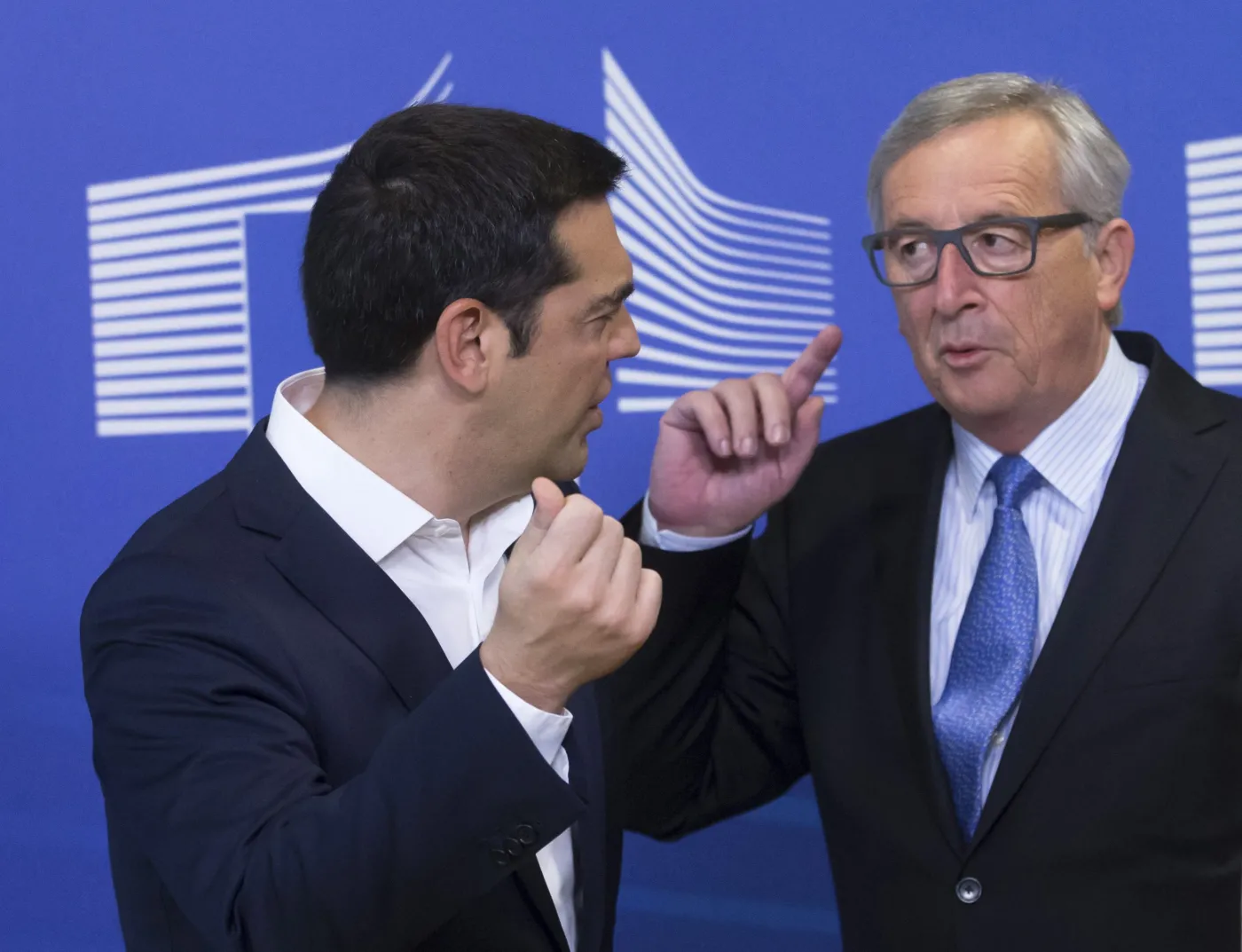 Aleksis Tsipras i Jean-Claude Juncker