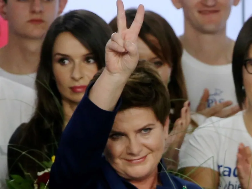 W tym makijażu ledwo było widać jej twarz. Marta Kaczyńska w sztabie PiS