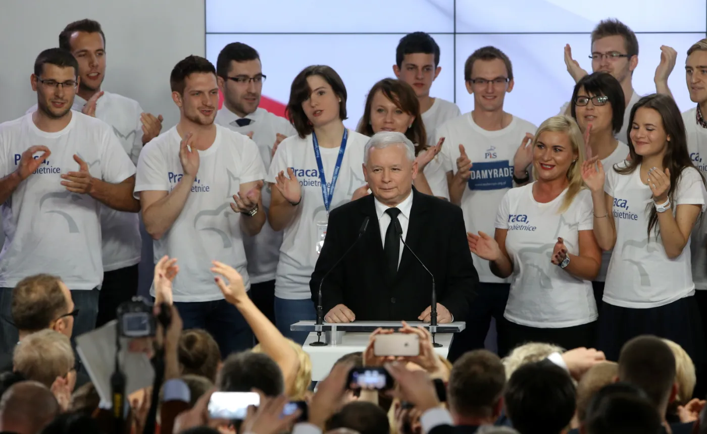 Prezes PiS Jarosław Kaczyński