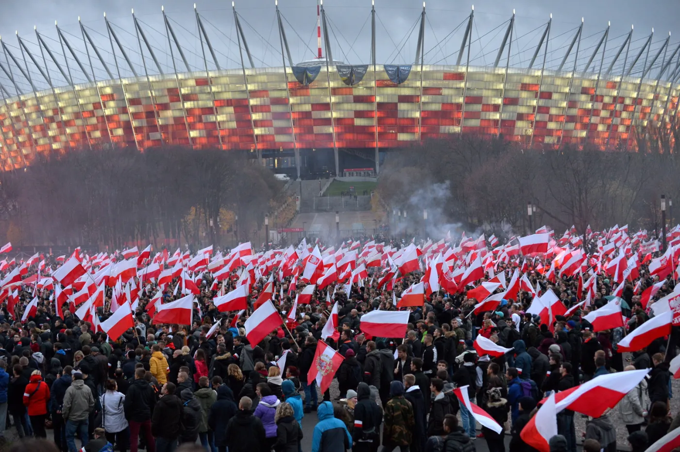 Marsz Niepodległości w Warszawie