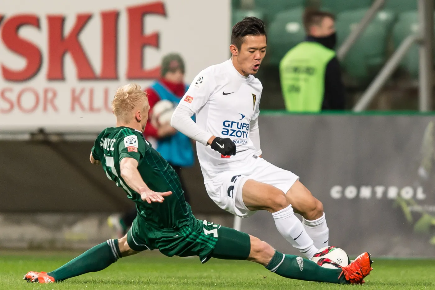 Mariusz Pawelec i Takafumi Akahoshi