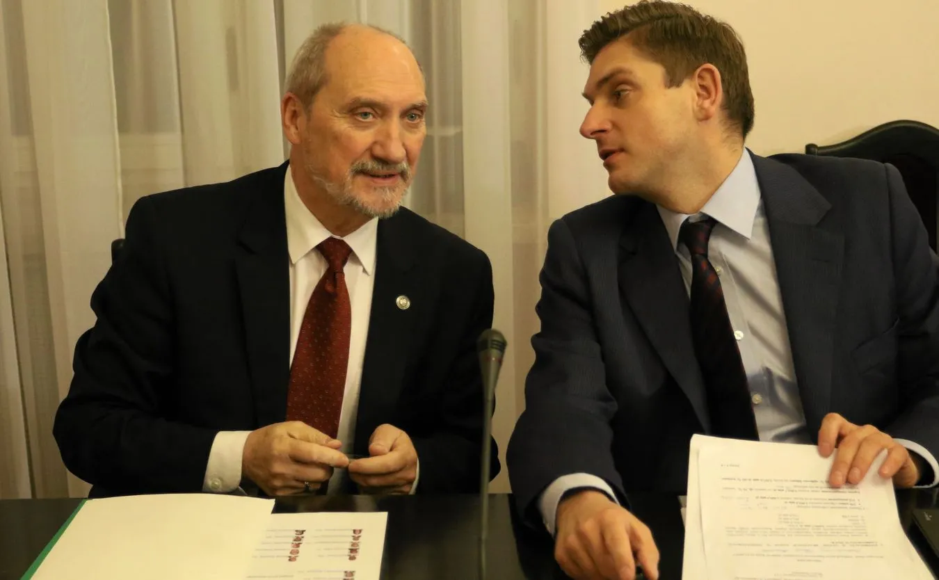 Antoni Macierewicz i Bartosz Kownacki