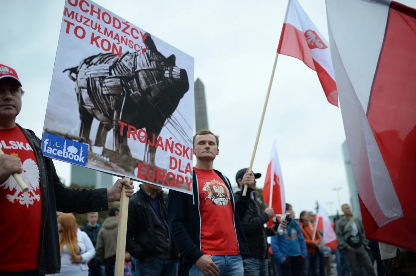 "Uchodźcy to koń trojański dla Europy". Marsz ONR przeciwko imigrantom