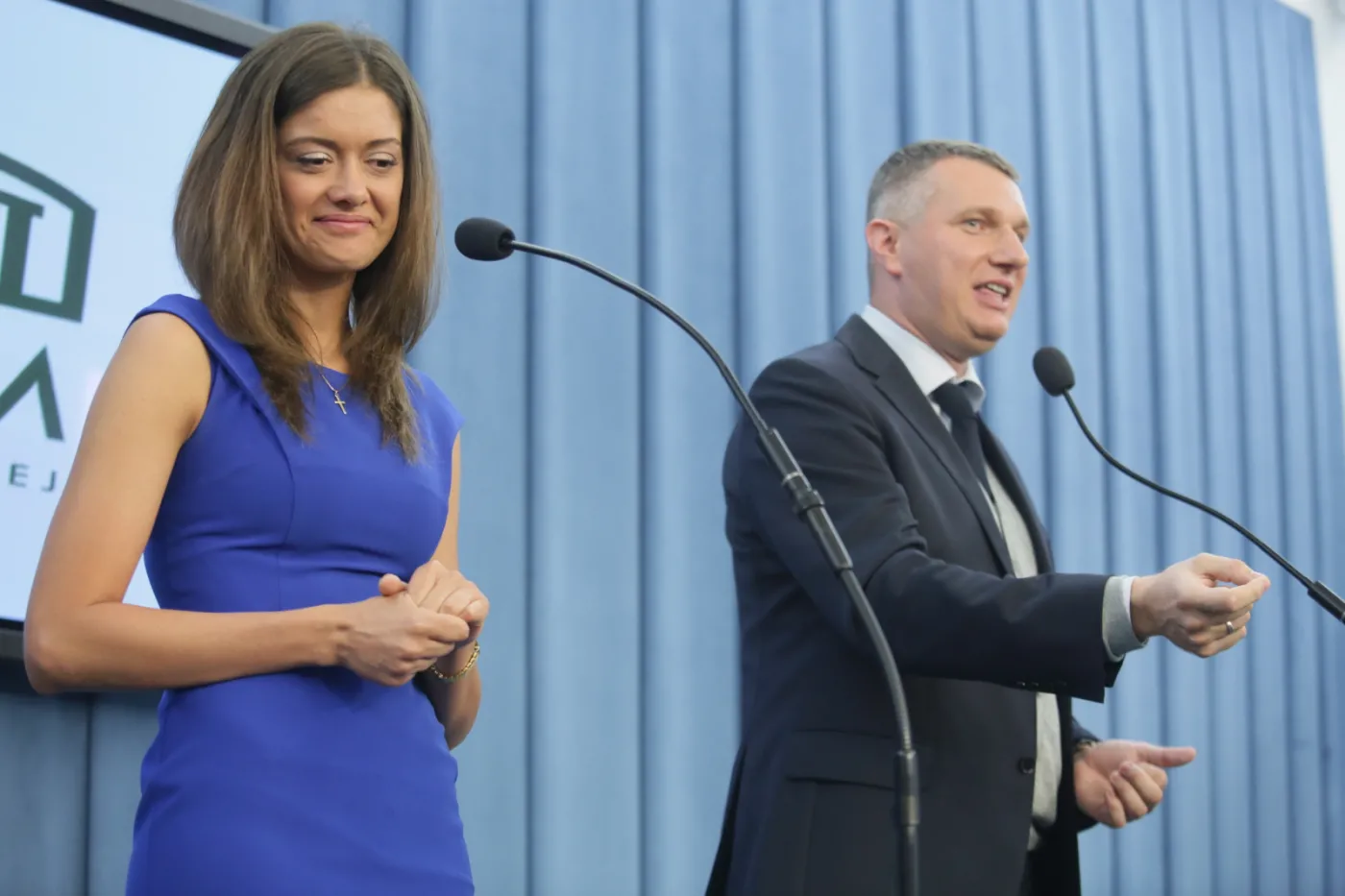 Miriam Shaded i Przemysław Wipler