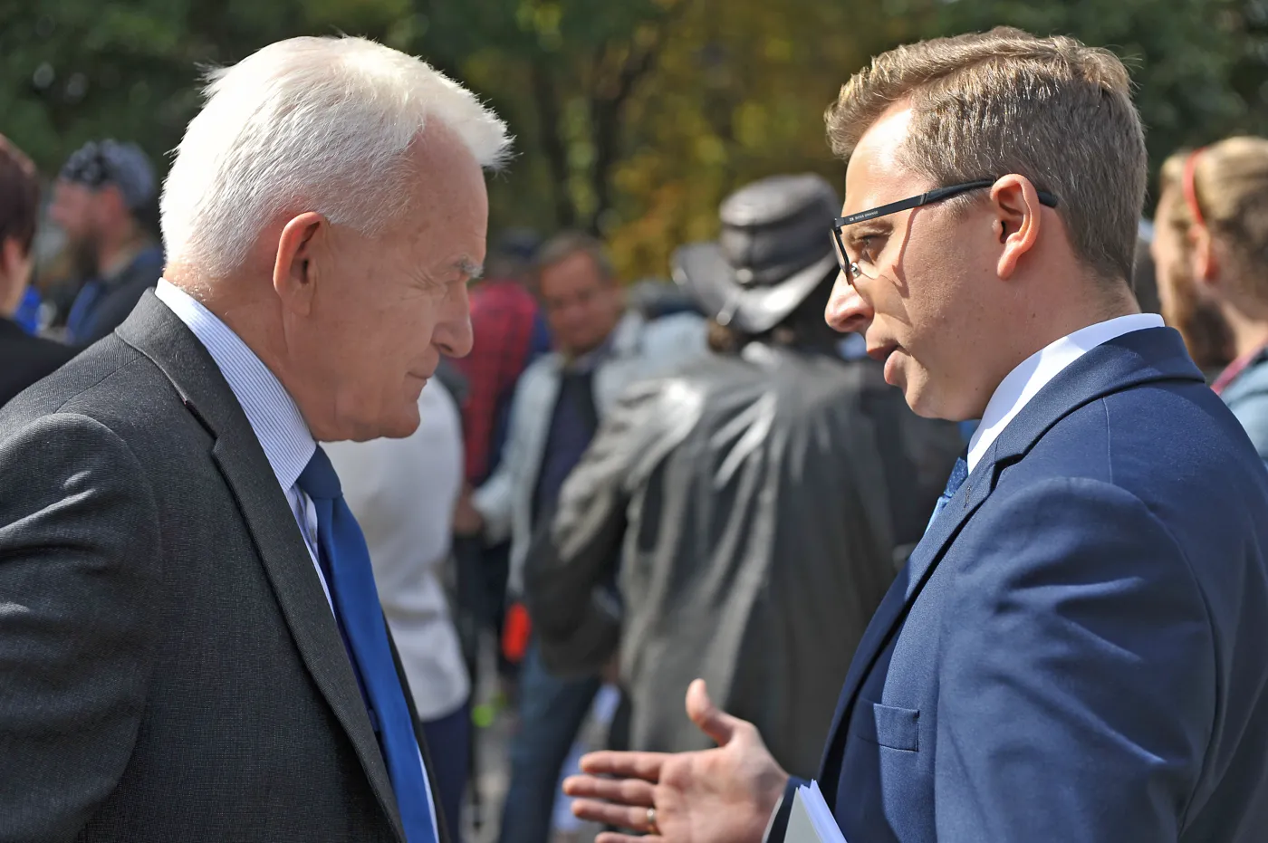 Leszek Miller i Dariusz Joński