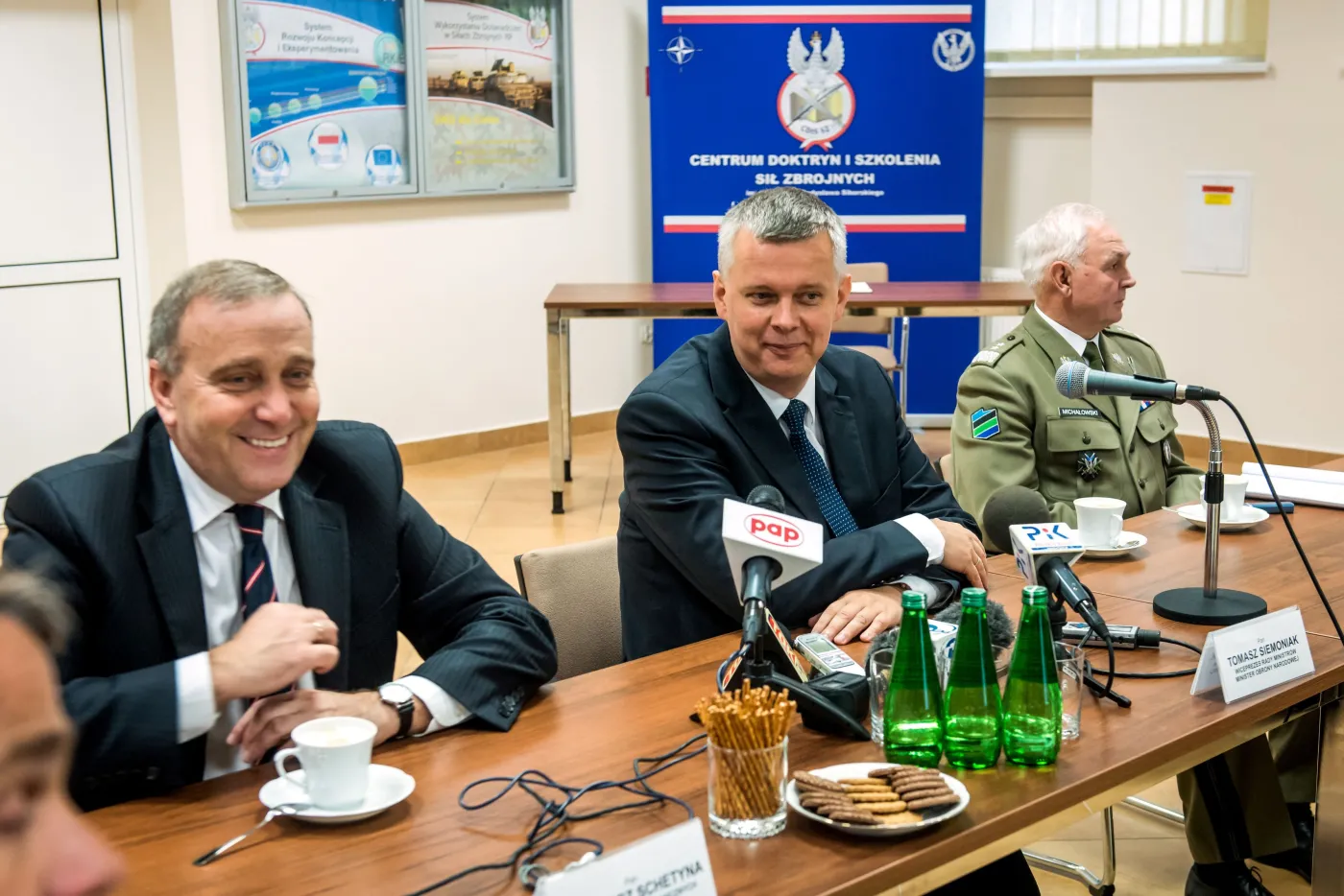Grzegorz Schetyna i Tomasz Siemoniak