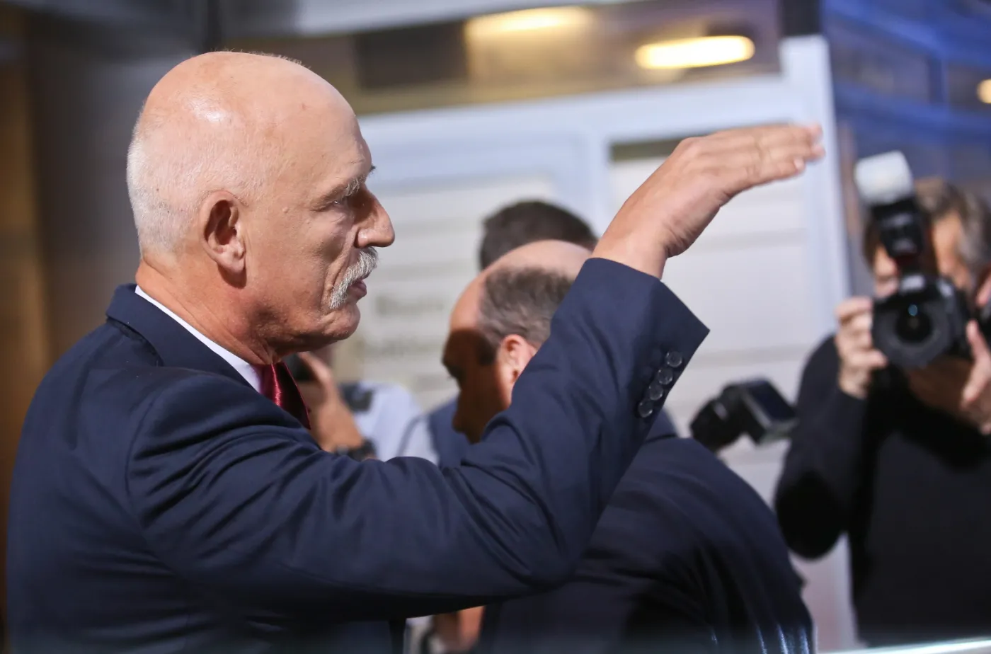 Lider partii KORWIN Janusz Korwin-Mikke