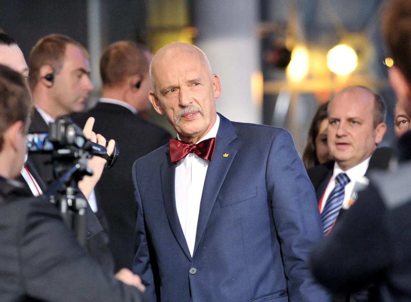 Lider partii KORWIN Janusz Korwin-Mikke