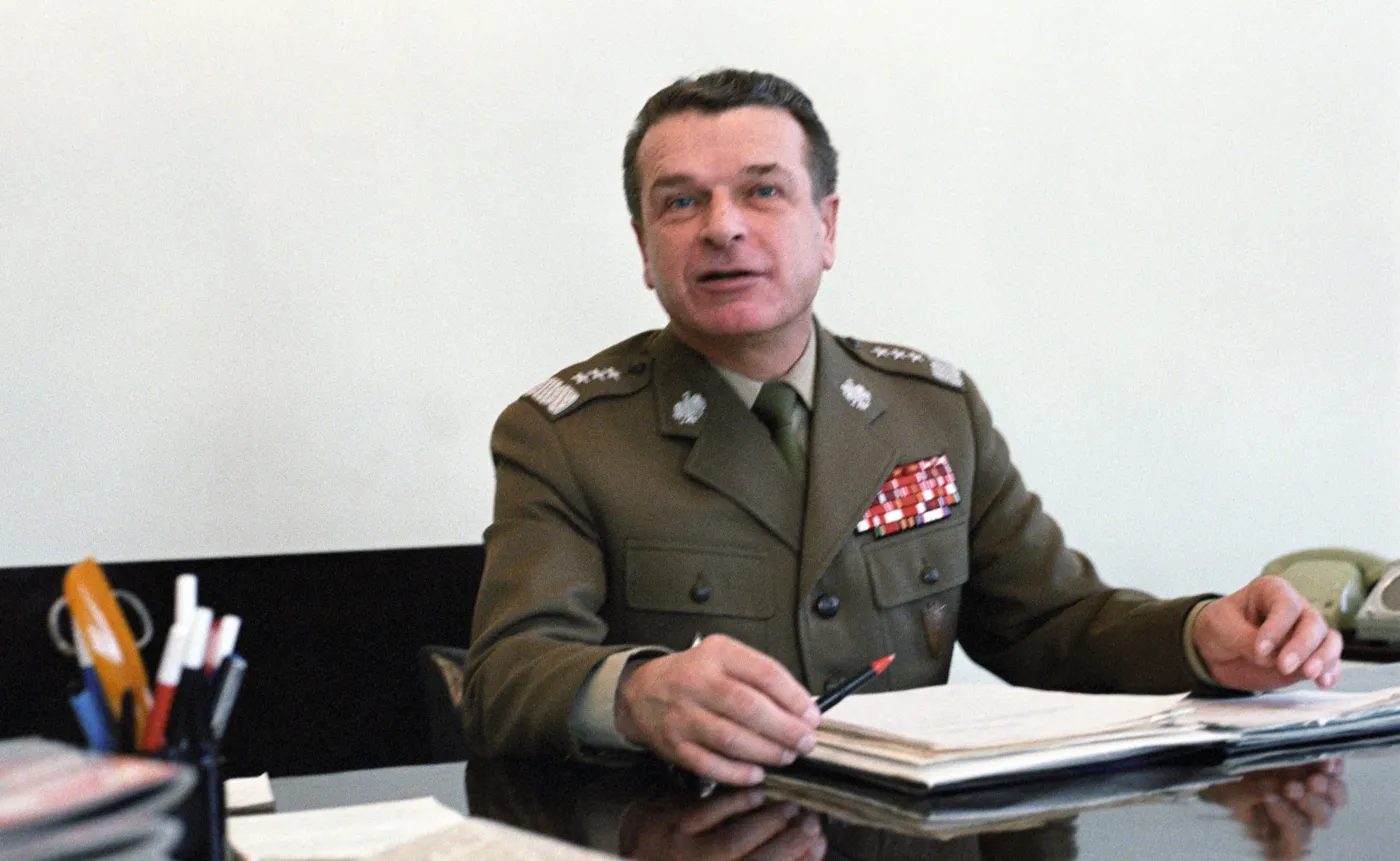 Gen. Czesław Kiszczak w 1984 roku