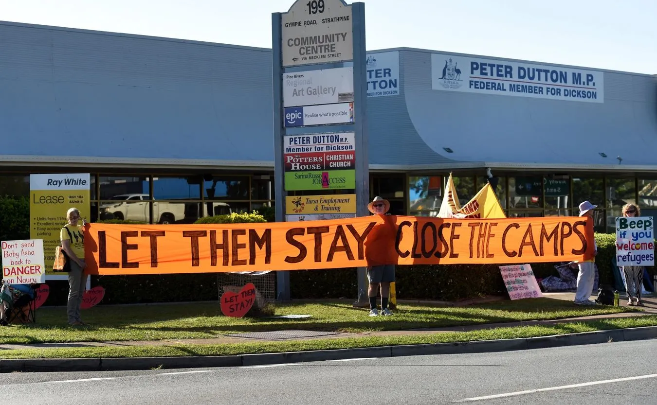 Proimigracyjna manifestacja w Brisbane