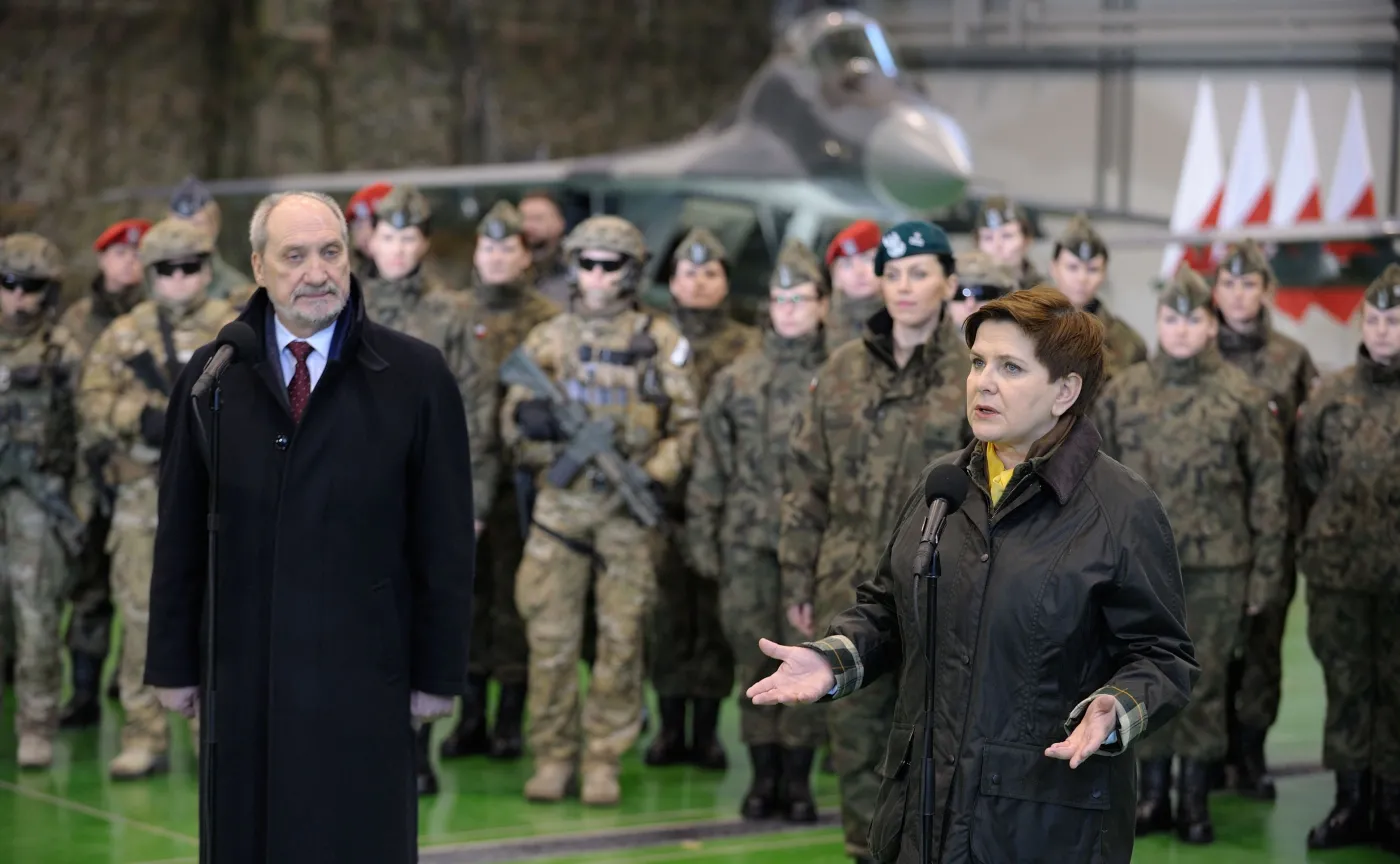 Antoni Macierewicz i Beata Szydło