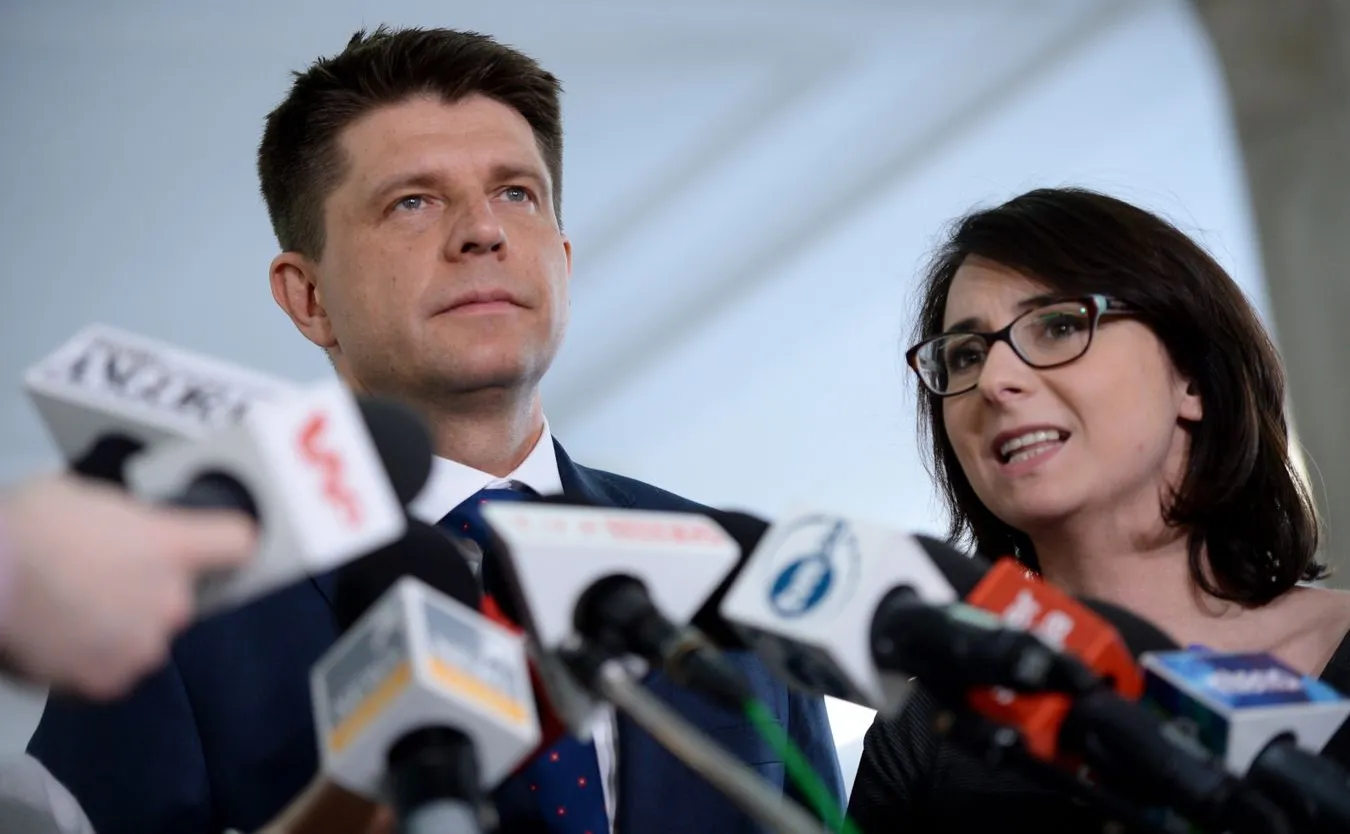 Ryszard Petru i Kamila Gasiuk-Pihowicz