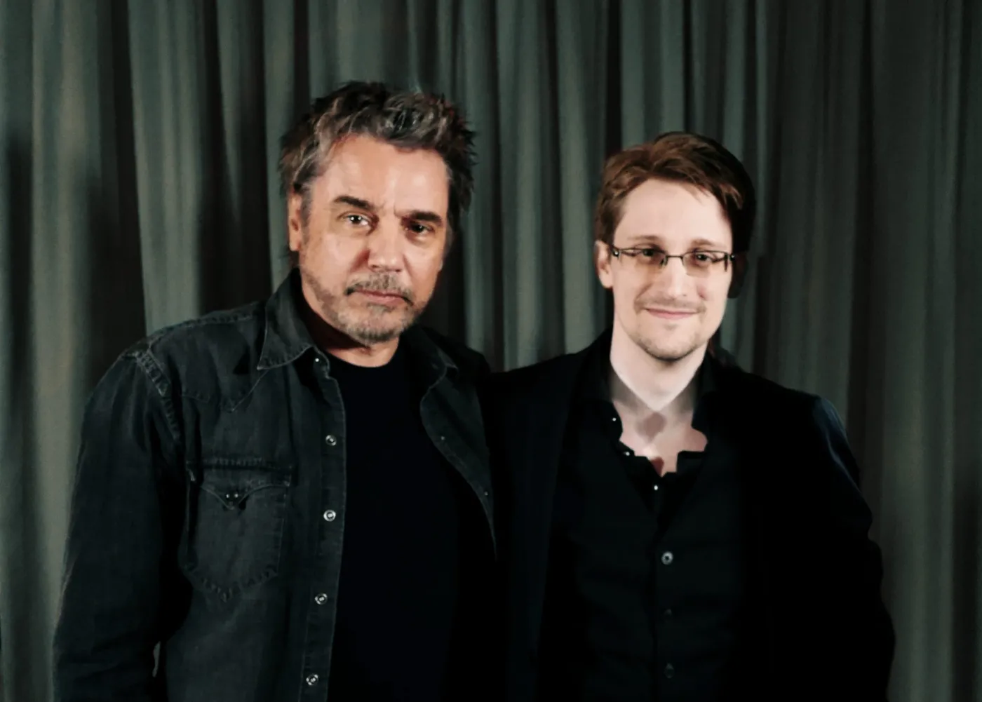 Jean Michel Jarre i Edward Snowden