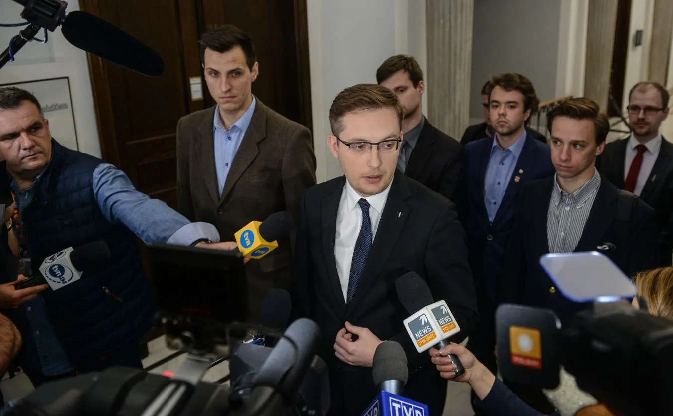 Szef Ruchu Narodowego Robert Winnicki