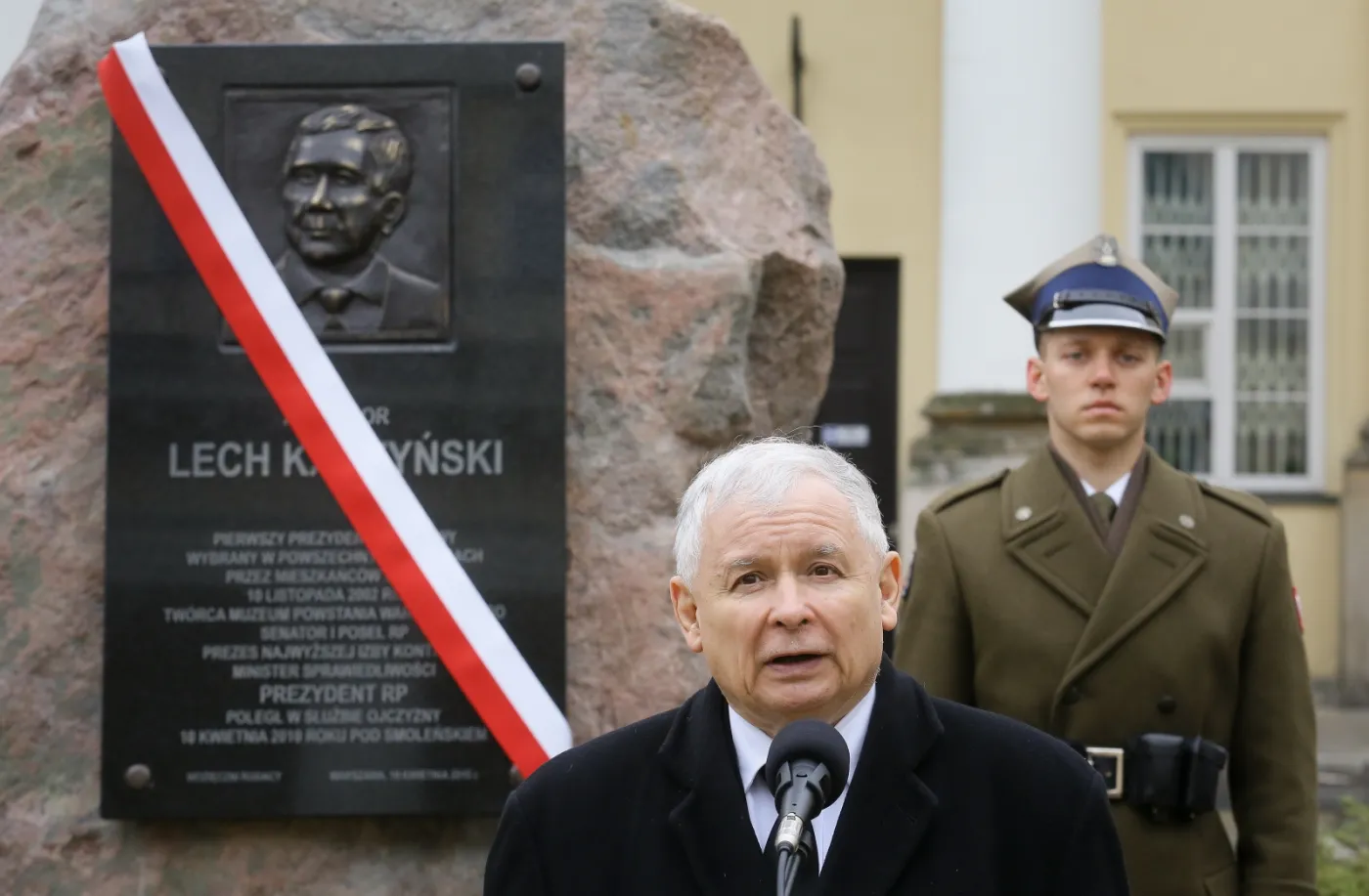Prezes PiS Jarosław Kaczyński