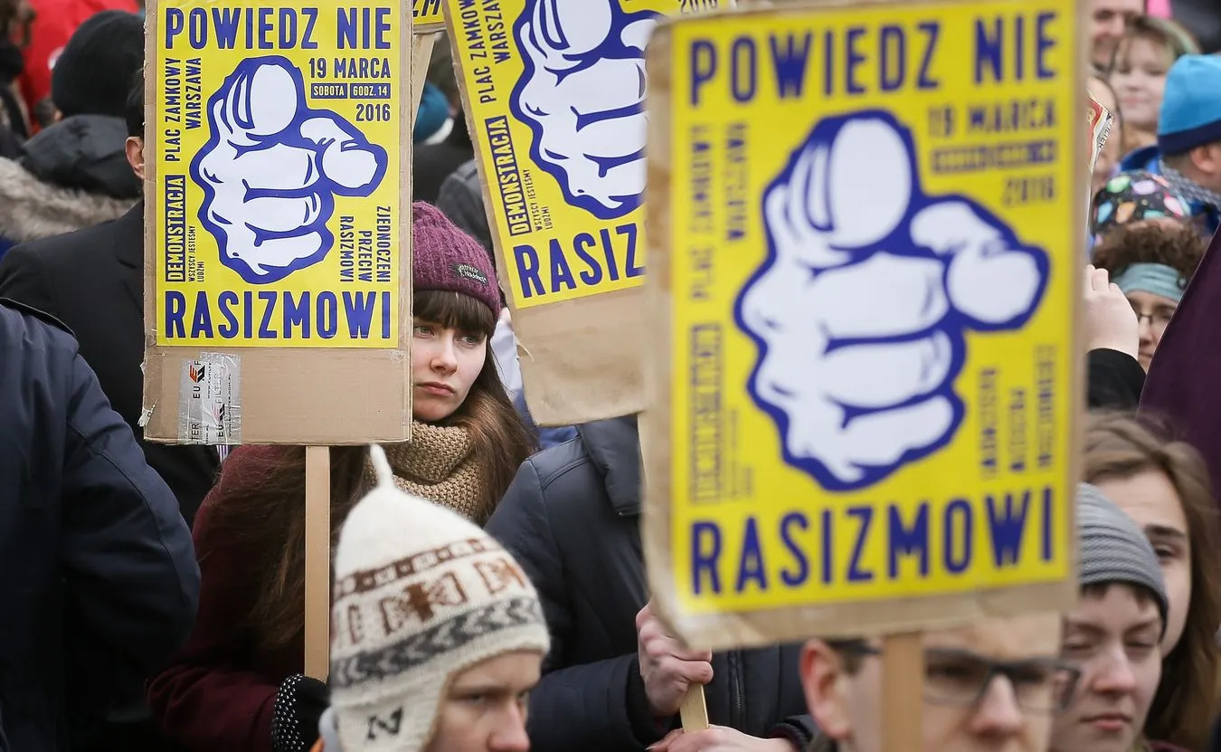 Manifestacja przeciwko rasizmowi