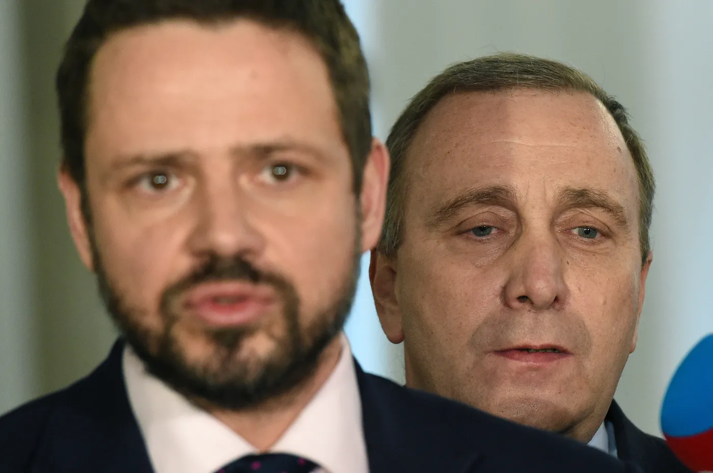 Rafał Trzaskowski i Grzegorz Schetyna