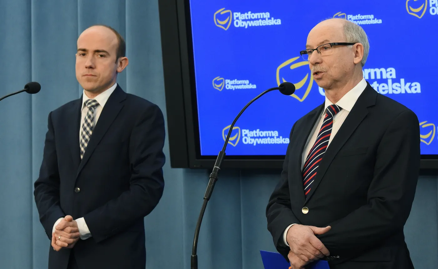 Borys Budka i Janusz Lewandowski