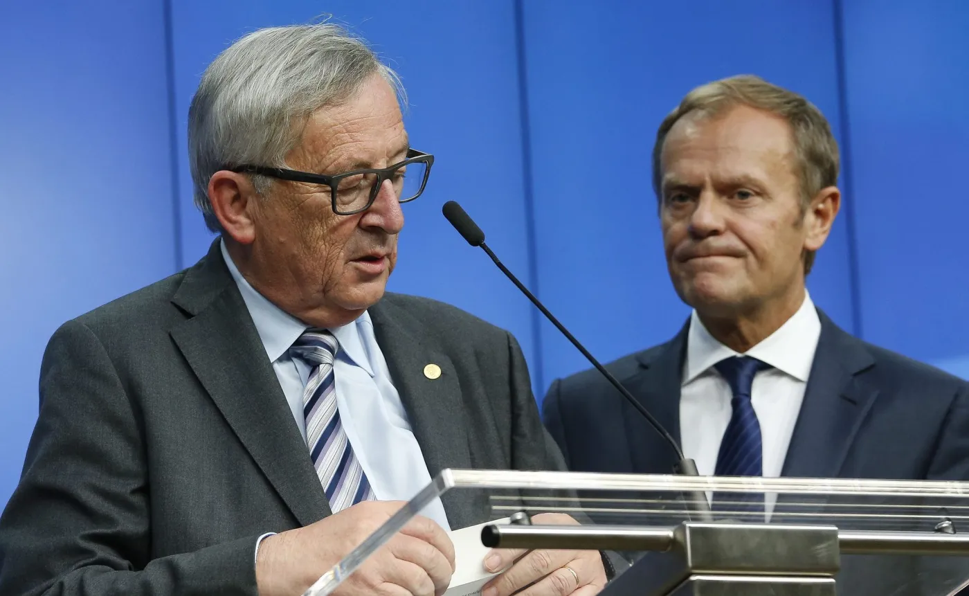 Jean-Claude Juncker i Donald Tusk