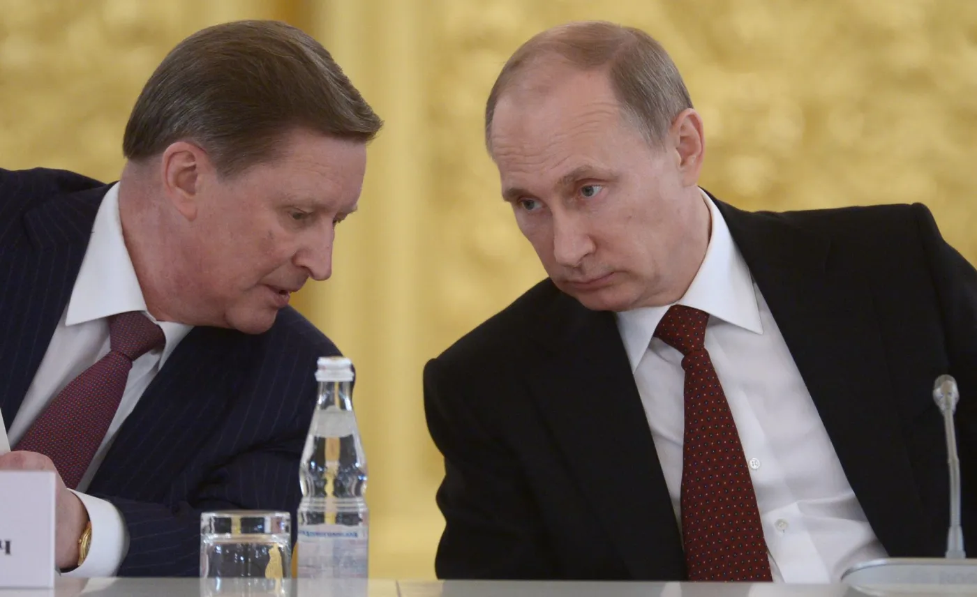 Sergiej Iwanow i Władimir Putin