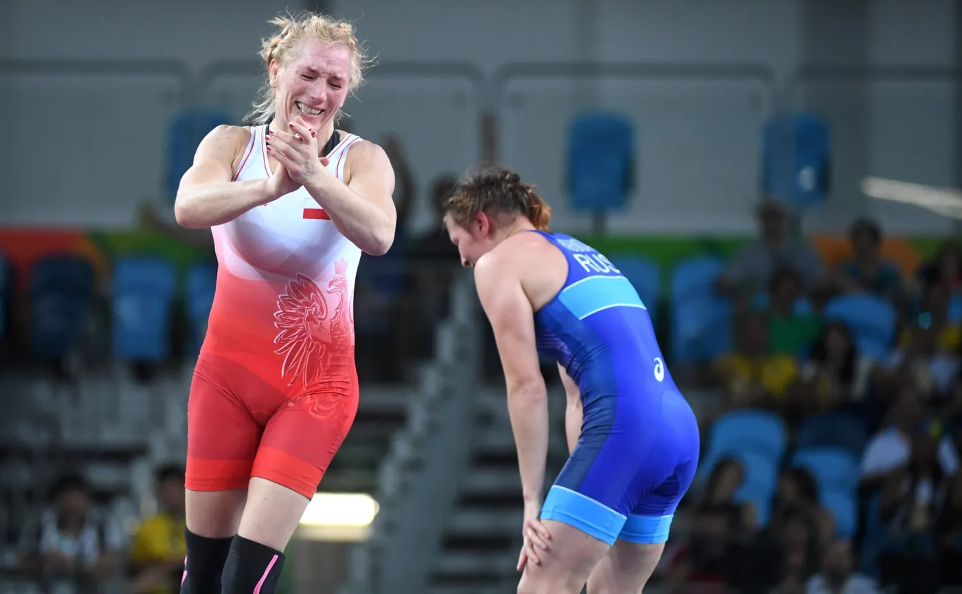 Monika Michalik i Irina Triażukowa
