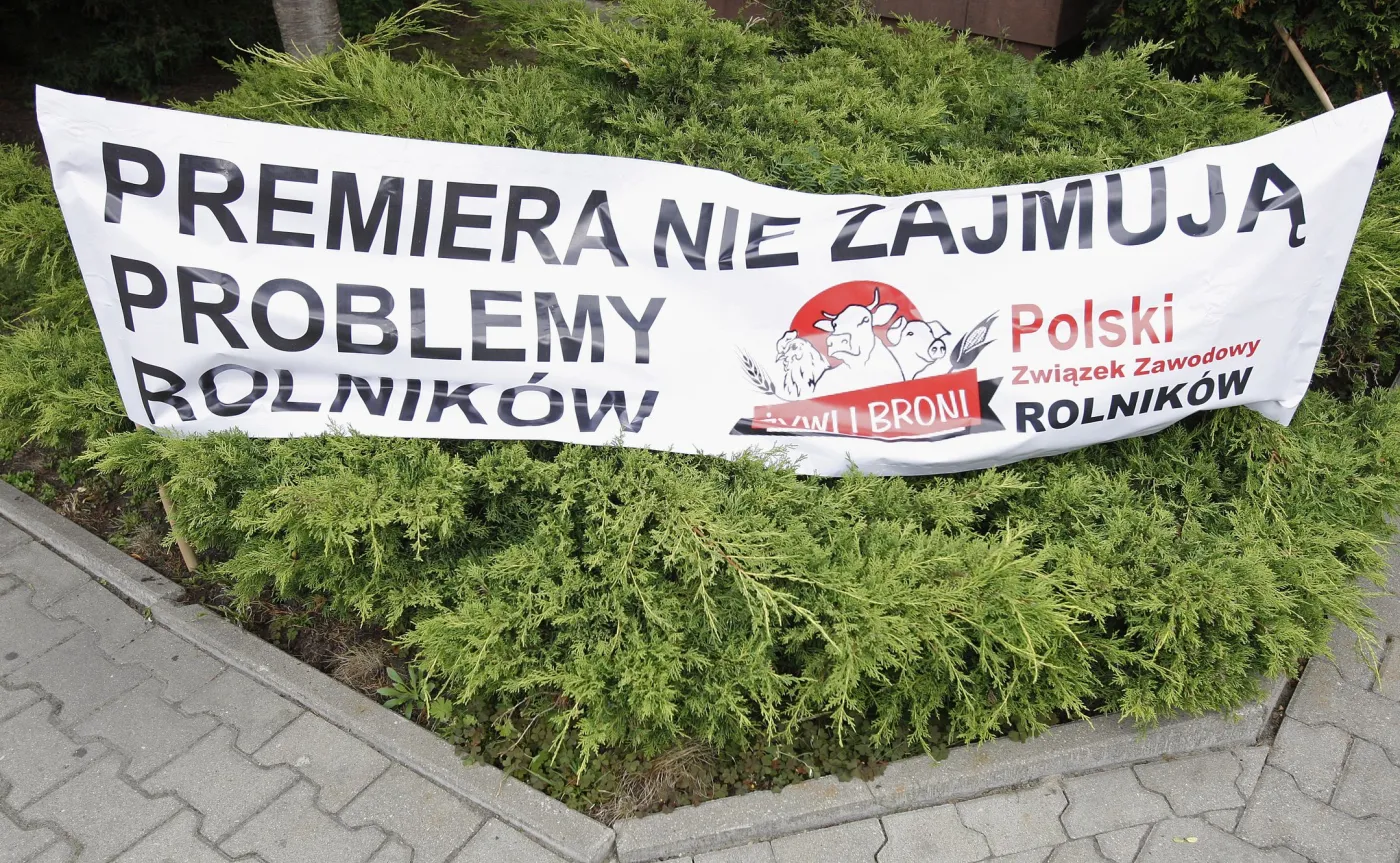 Protest rolników w Białymstoku
