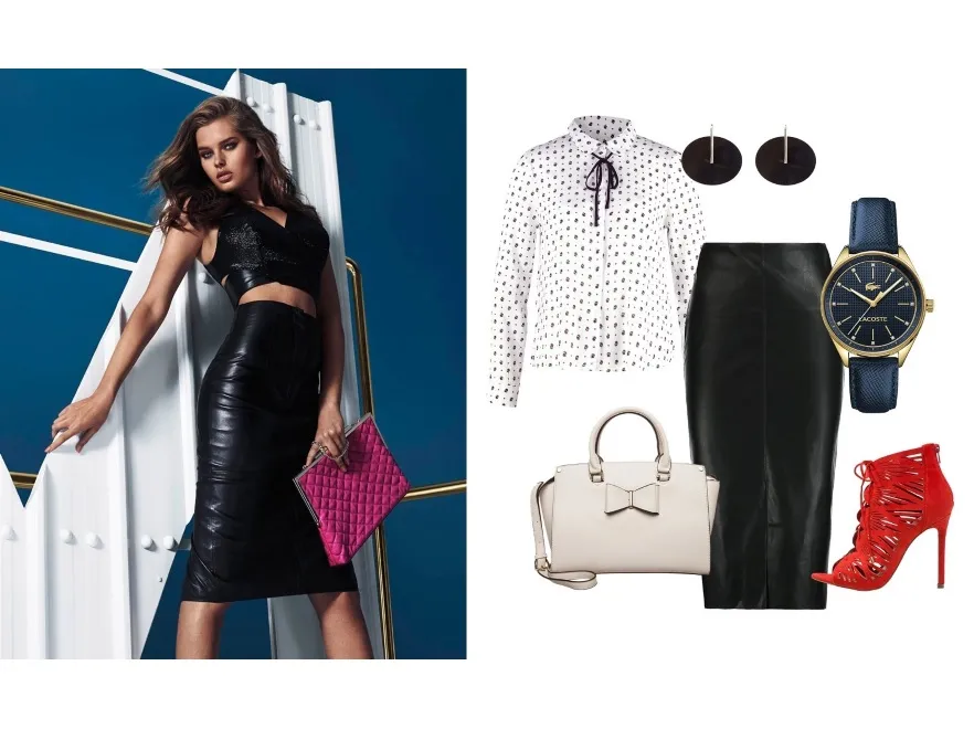Eleganckie STYLIZACJE ze spódnicą ołówkową. 7 zestawów na różne okazje