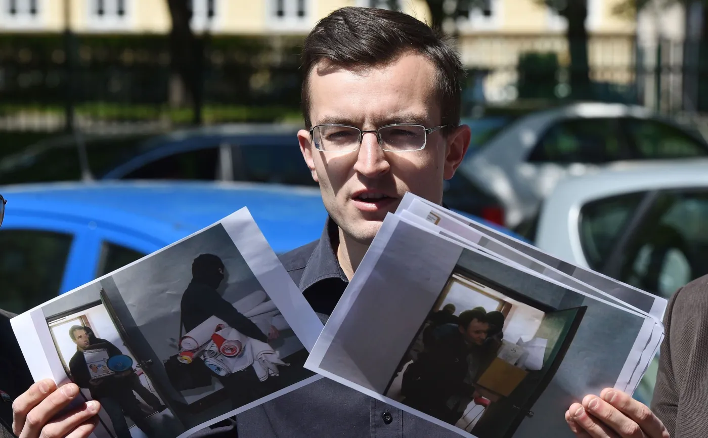 Sekretarz partii Tomasz Jankowski