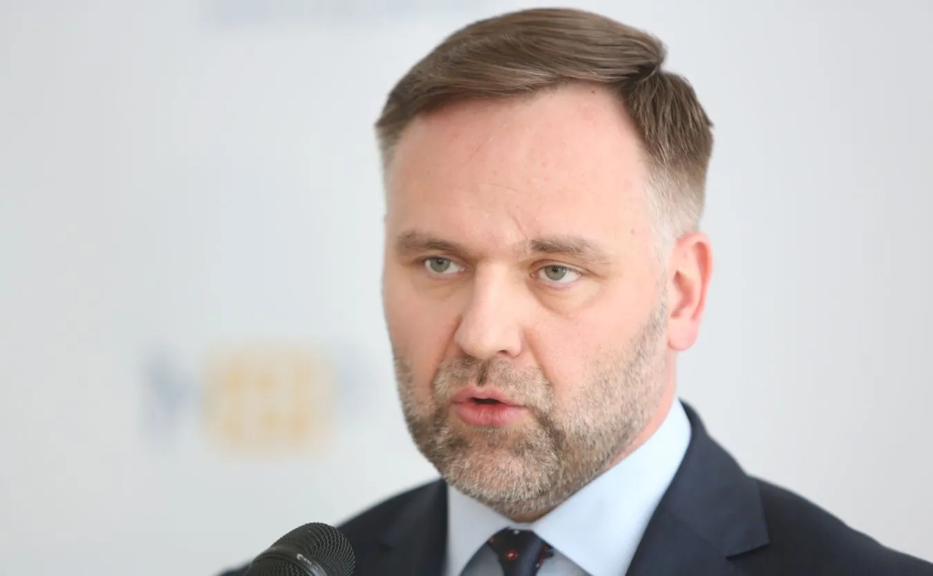 Minister skarbu Dawid Jackiewicz