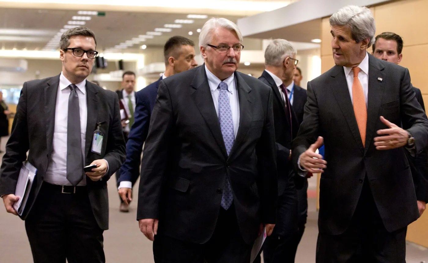 Witold Waszczykowski i John Kerry
