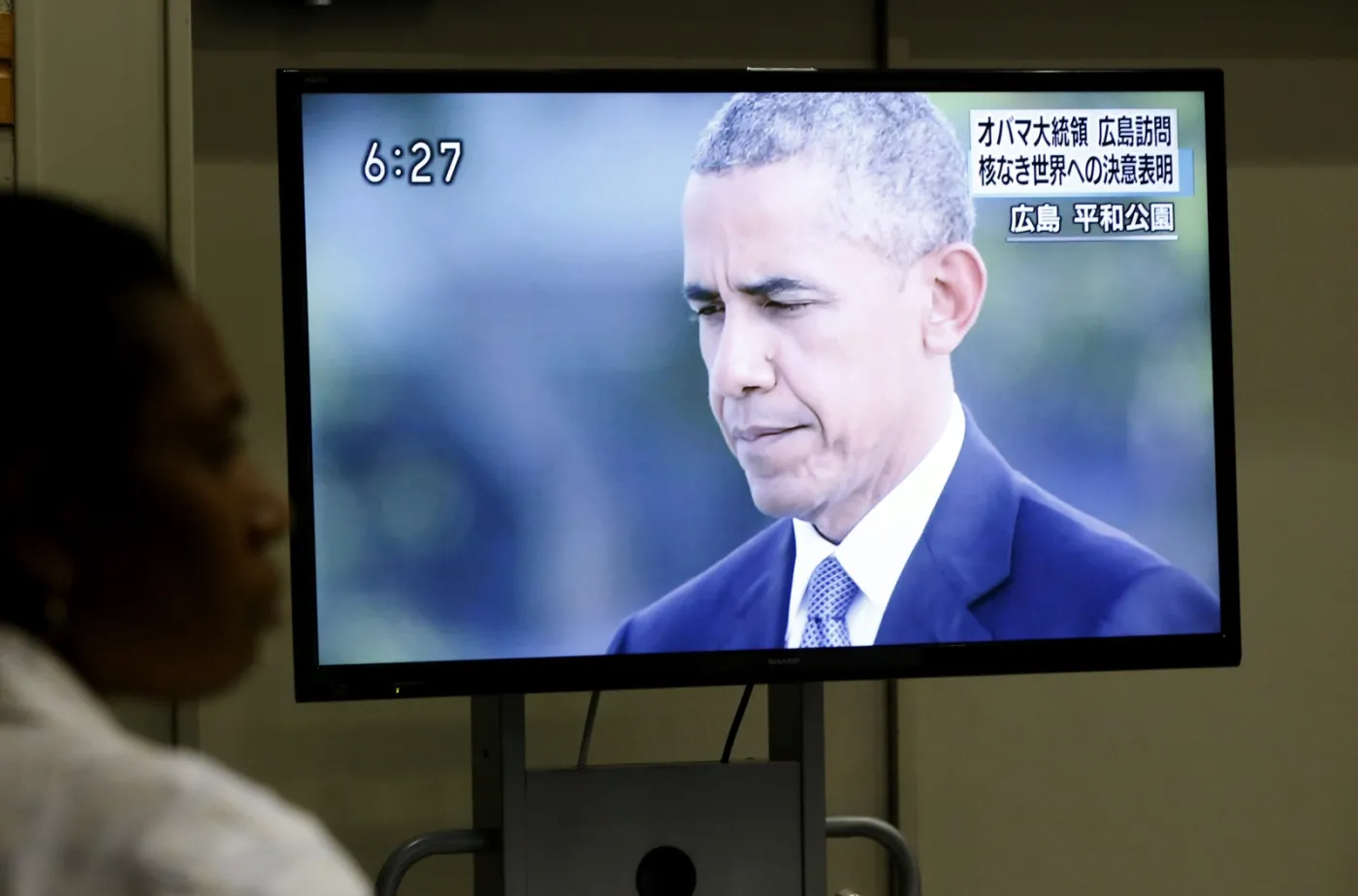 Prezydent Barack Obama w Hiroshimie