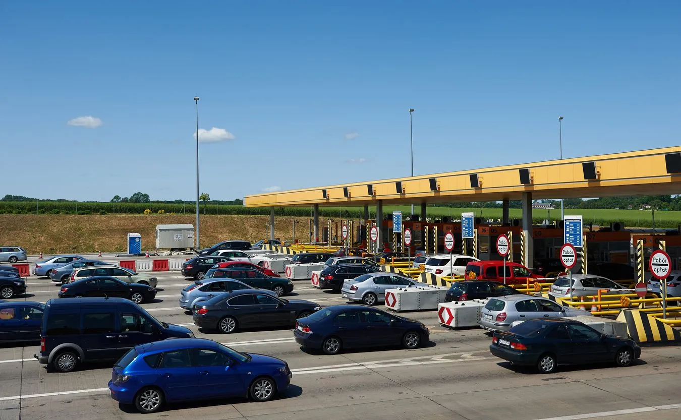 Zjazd z autostrady A1 w Rusocinie