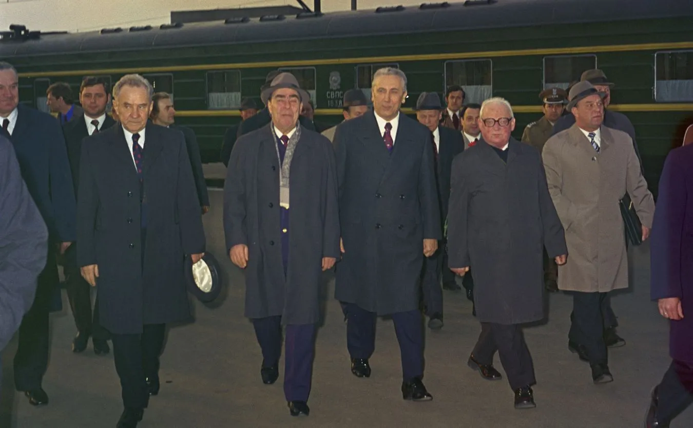 Leonid Breżniew i Edward Gierek