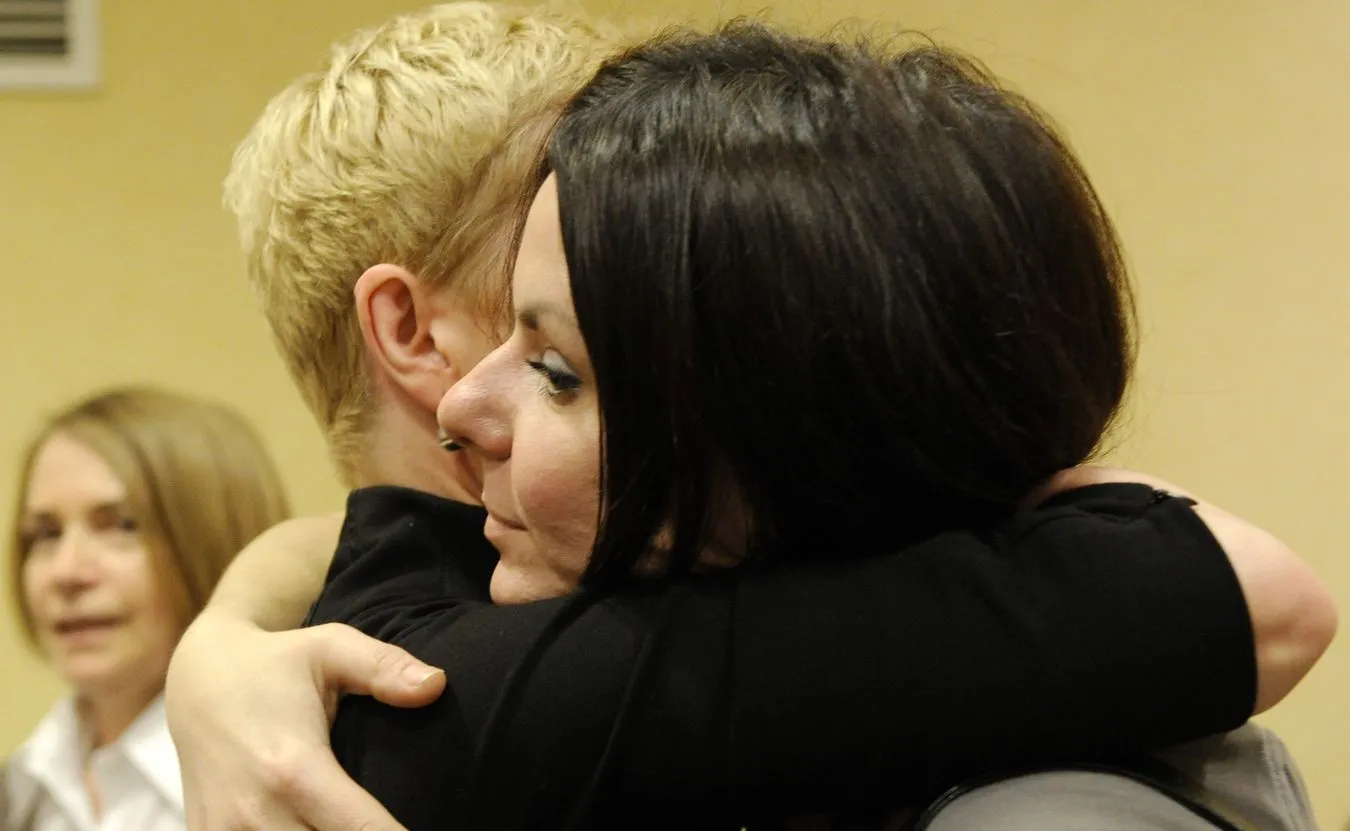Joanna Racewicz i Krystyna Łuczak-Surówka