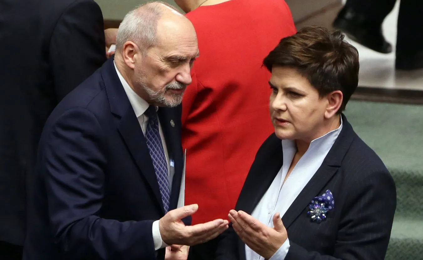 Antoni Macierewicz i Beata Szydło