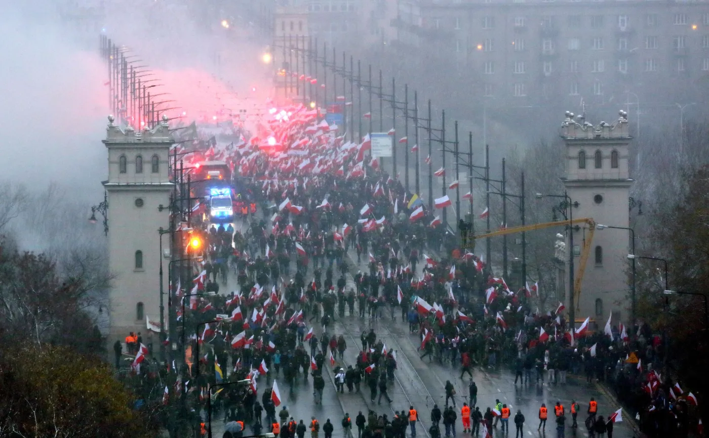 Marsz Niepodległości w Warszawie