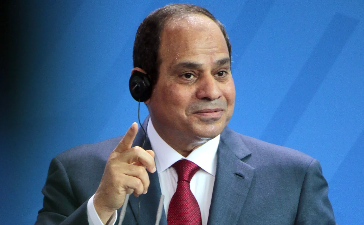 Prezydent Egiptu Abd el-Fatah es-Sisi