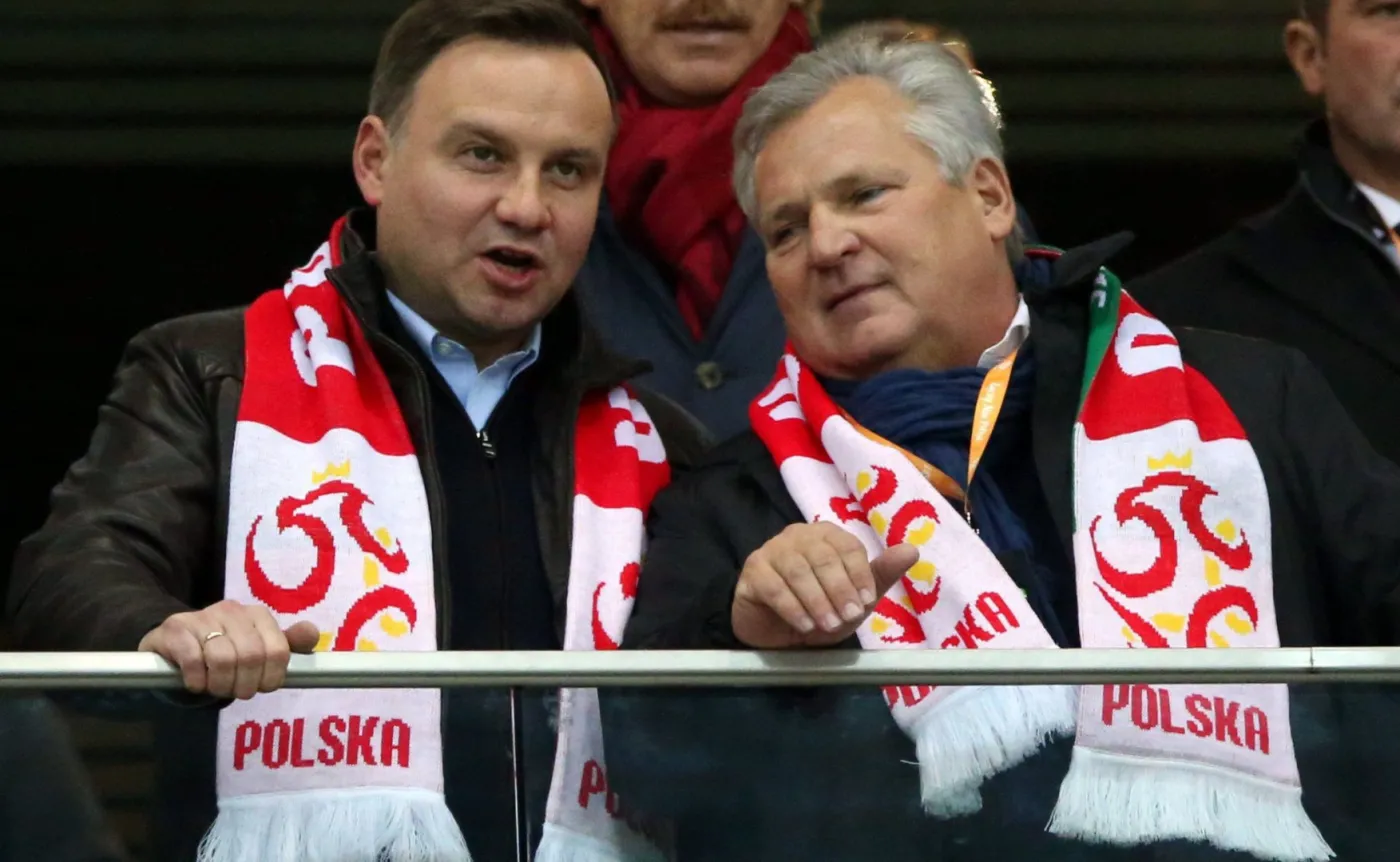 Andrzej Duda i Aleksander Kwaśniewski