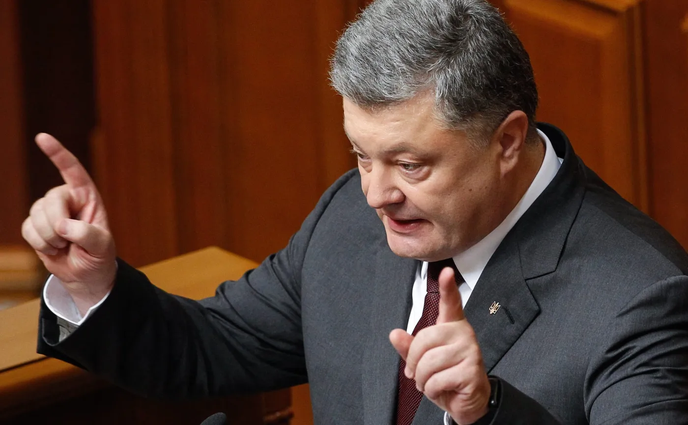Ukraiński prezydent Petro Poroszenko