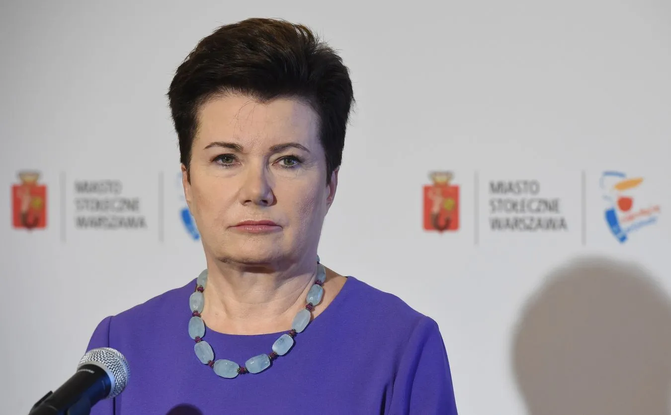 Prezydent Warszawy Hanna Gronkiewicz-Waltz