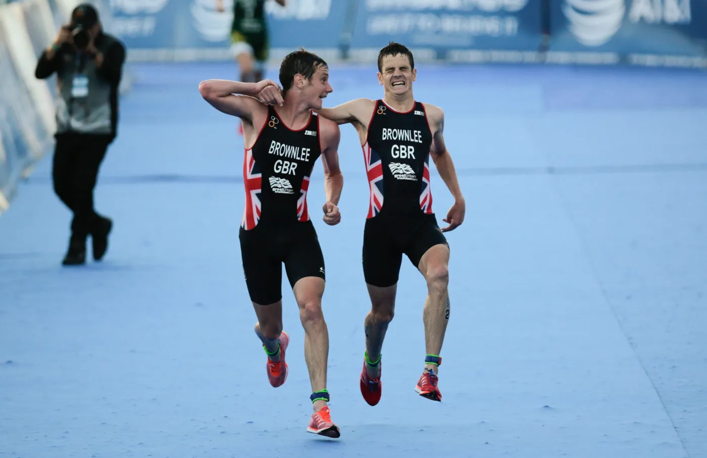 Alistair Brownlee i Jonathan Brownlee