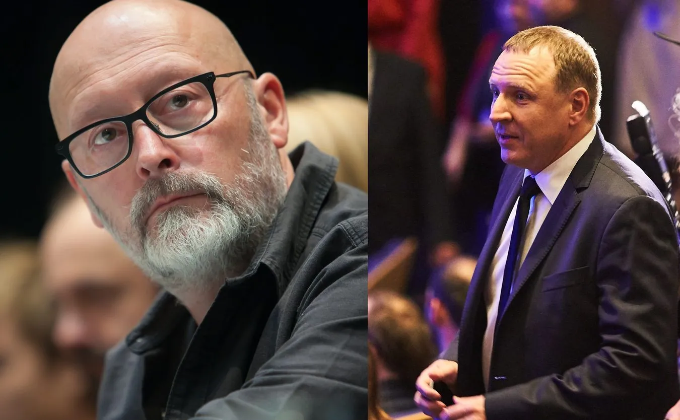 Wojciech Smarzowski i Jacek Kurski
